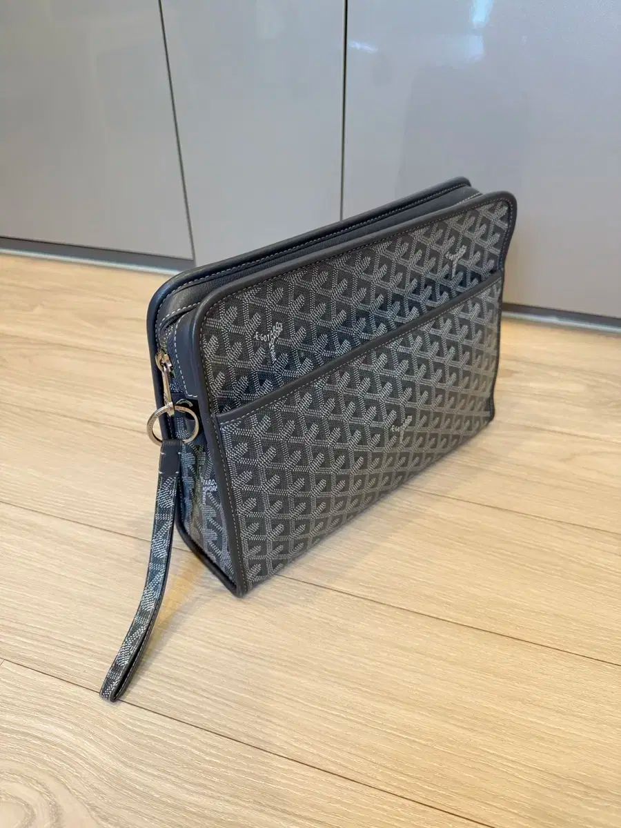 Maison Goyard クラッチバッグ GM グレー サーセミキーホルダー セット