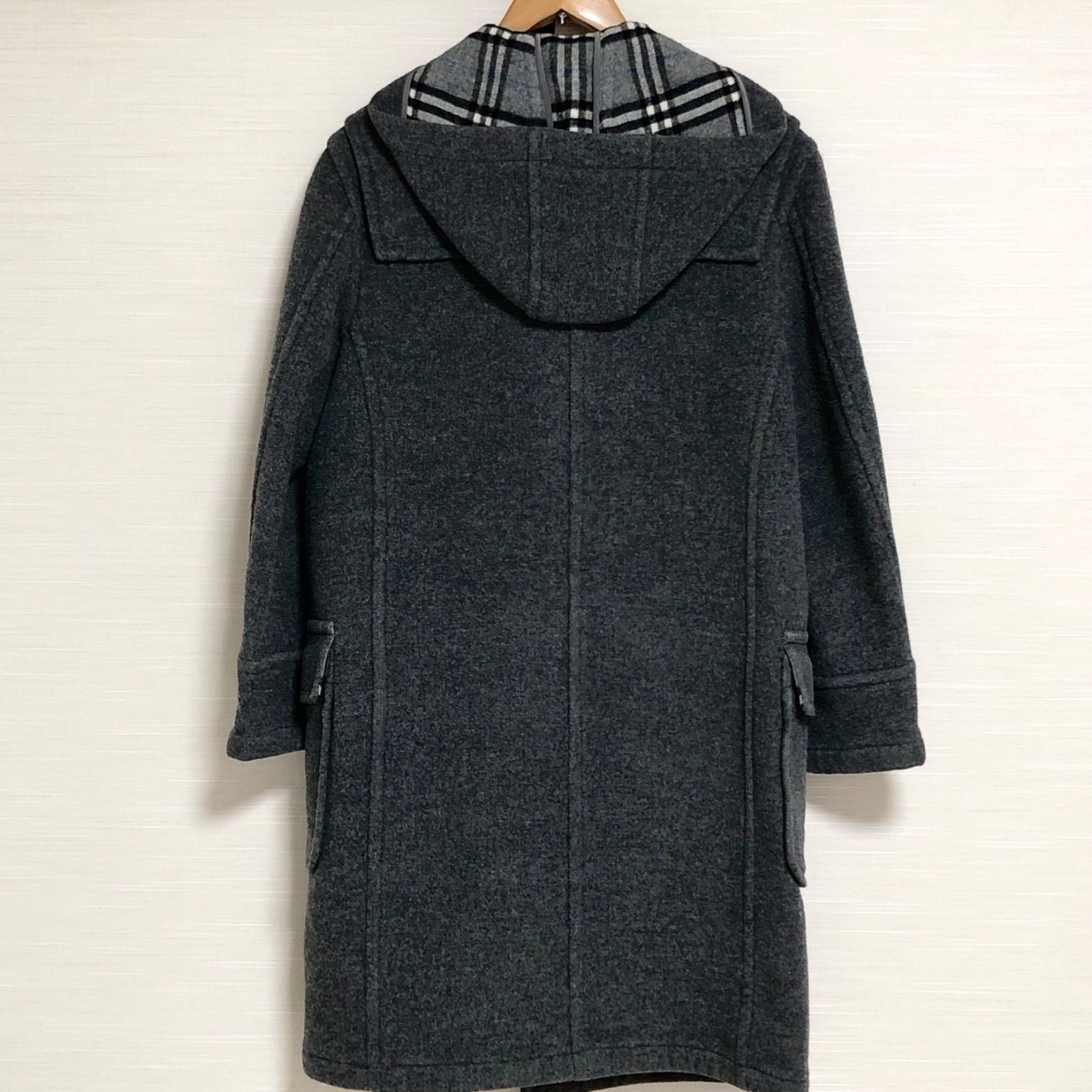 ✨美品✨BURBERRY BLUE LABEL ダッフルコート トグル 38 希少 バーバリーブルーレーベル ダッフルコート ブルー M 38 美品