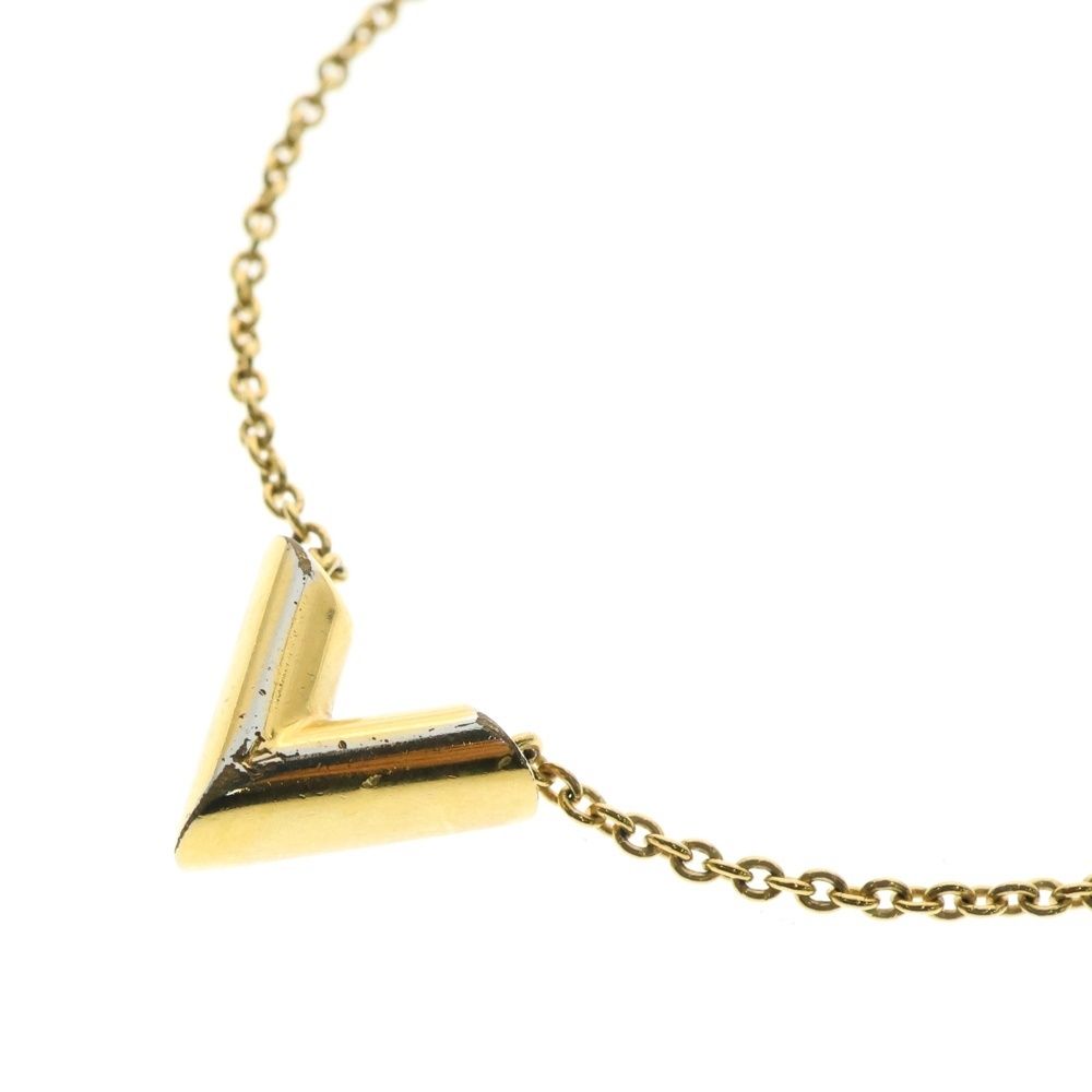 LOUIS VUITTON ルイヴィトン エッセンシャルV ネックレス ペンダント チェーン ゴールド M61083