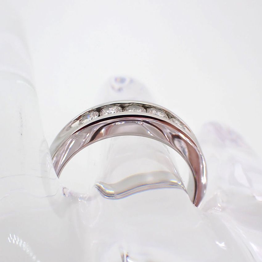 Pt900☆タイ留め ヒスイ1.65ct◇ダイヤモンド0.03ct/F807