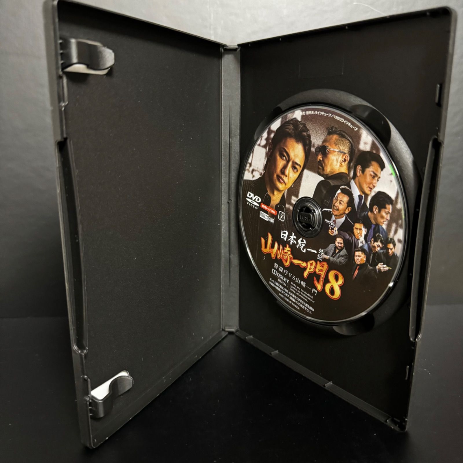 日本統一外伝 山崎一門8 警視庁VS山崎一門 DVD レンタルDVD 出演