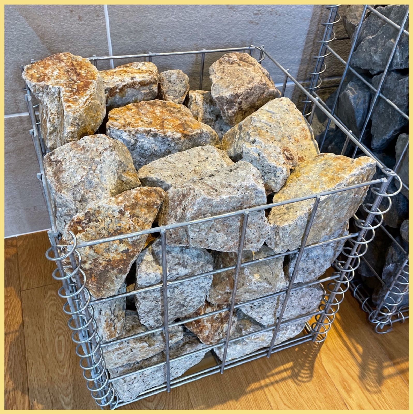 ガビオン 蛇籠 U字器具 ストーンボックス ふとん箱