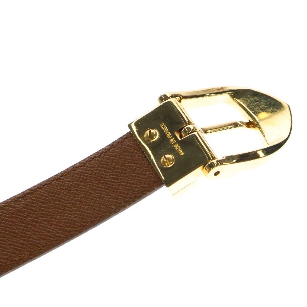 専用！ルイヴィトン タイガ クラシック サンチュール ゴールド金具 レザー LOUIS VUITTON (ルイヴィトン) タイガ サンチュール クラシック