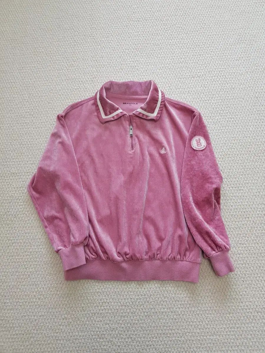 BEAN POLE ビーンポール キッズ ゴージ ベロア 上下セット 150 小さい140