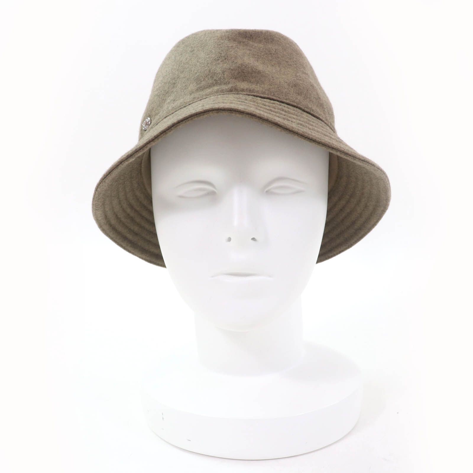未使用　エルメス　バケットハット　帽子　ウール　カシミヤ 未使用 エルメス バケットハット 帽子 ウール カシミヤ