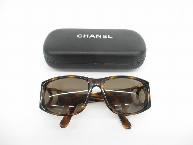 美品 CHANEL メガネ サングラス 3402-A べっ甲 柄 クリア ココ 良品 CHANEL シャネル ココマーク サングラス アイウェア べっ甲