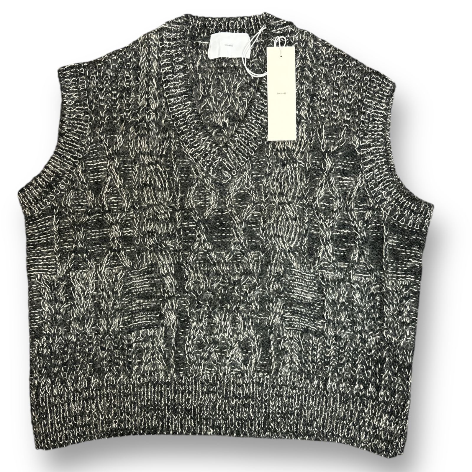 定価56100円 新品 SUGARHILL 23AW ARAN KNIT SWEATER VEST