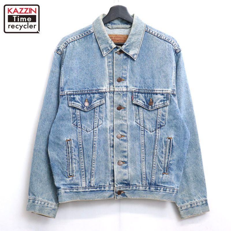 90s USA製 vintage Levi's 70507 デニムジャケット メンズ 表記Sサイズ