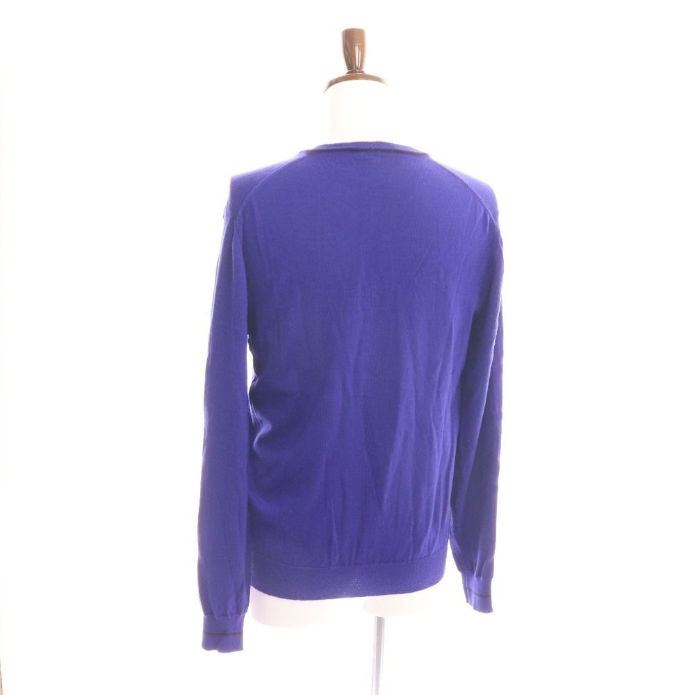 □ エトロ ニット セーター トップス Vネック ウール100