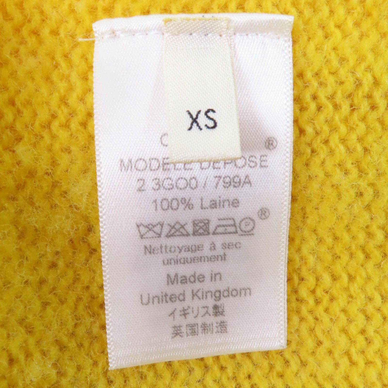 極美品☆CELINE セリーヌ 2 3GO0/799A ウール100％ フィービー期