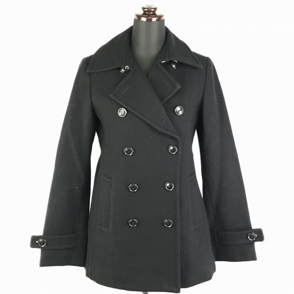 DeuxiemeClasse ショートダブルコート　ピーコート　ブラック　コート Deuxieme Classe（ドゥーズィエムクラス）の「Short Double コート