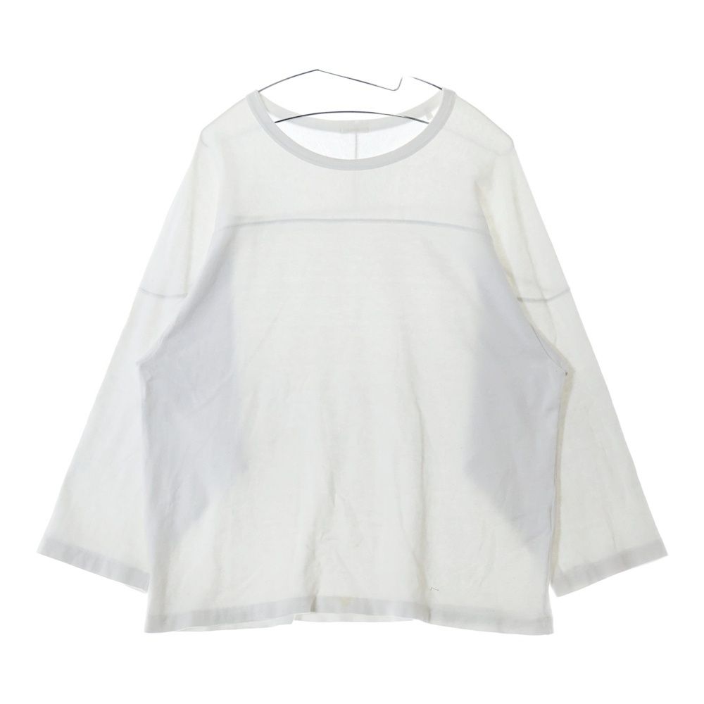 COMOLI (コモリ) 23AW コットン フットボール クルーネック長袖T