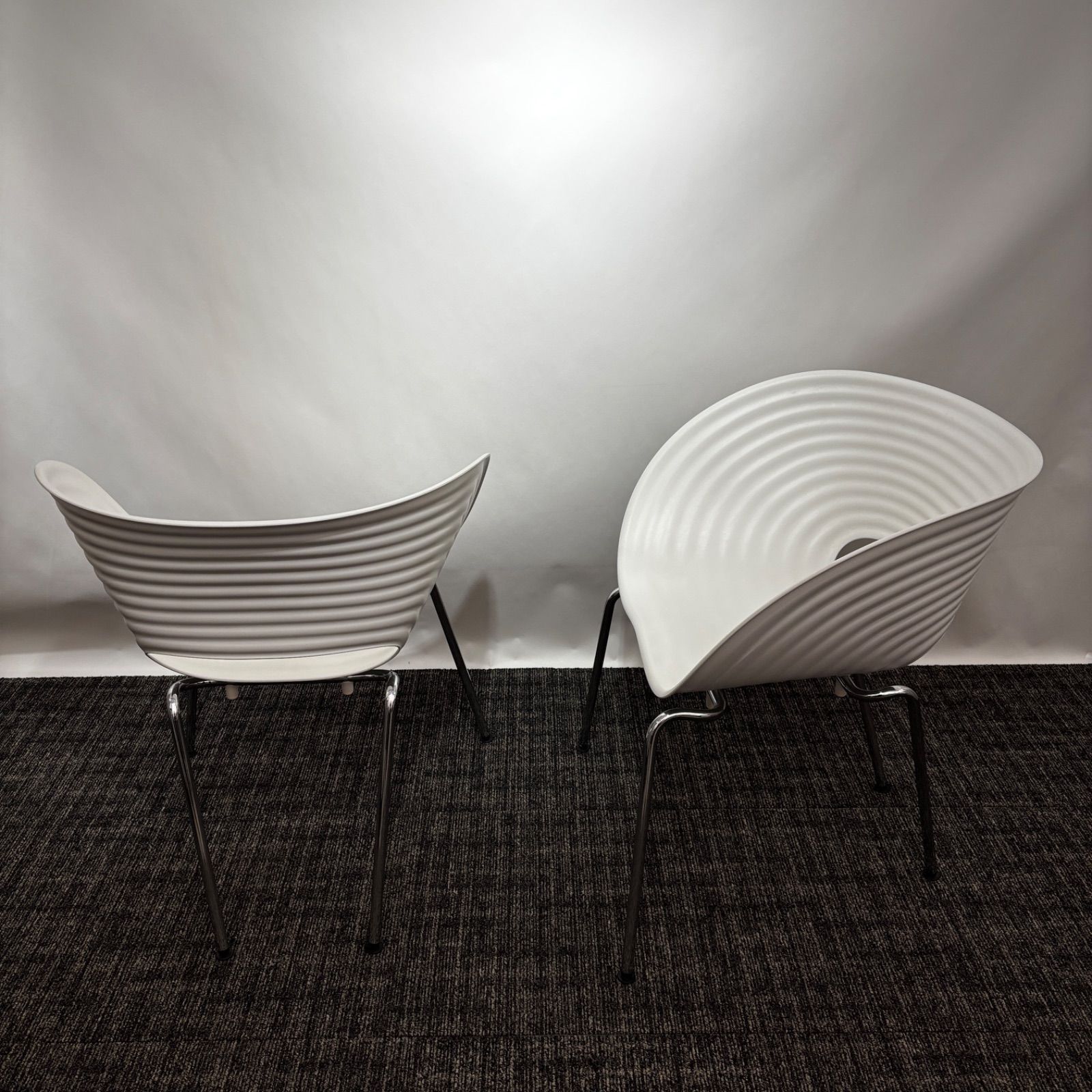 最新作人気 【2脚セット】vitraヴィトラTom Vac/トムバックホワイト