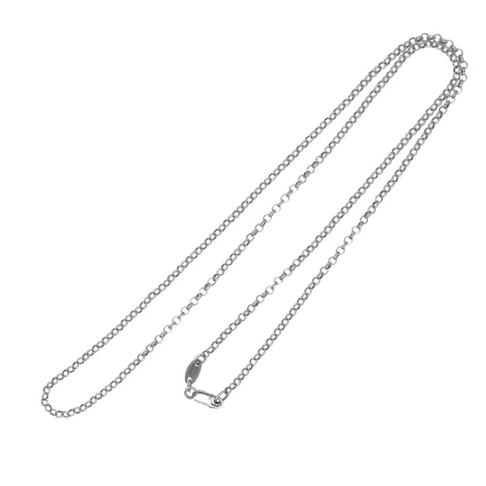 CHROME HEARTS クロムハーツ（原本無） ネックレス 20inch NECKCHAIN R20 ロールチェーン 20インチ シルバー ネックレス シルバー系【中古】