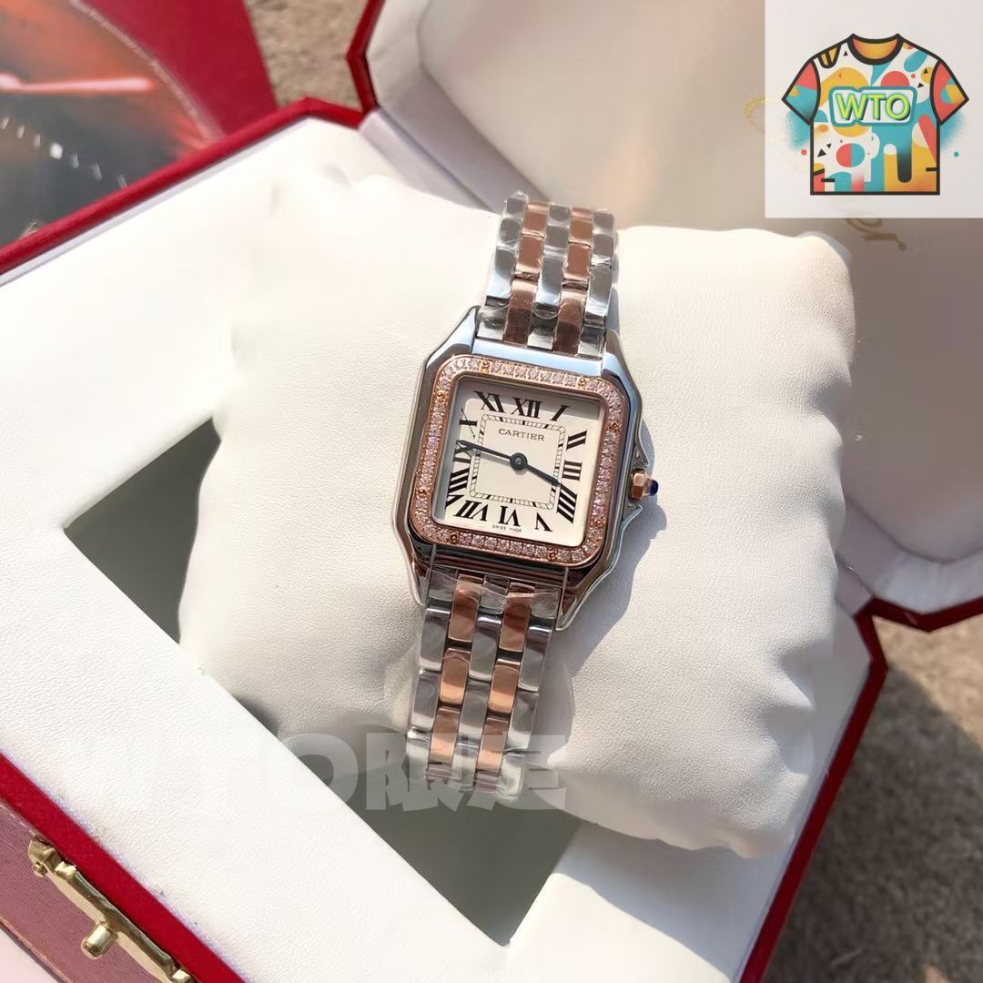 ご購入大歓迎です 新品未使用 箱付 Cartier レディース 腕時計