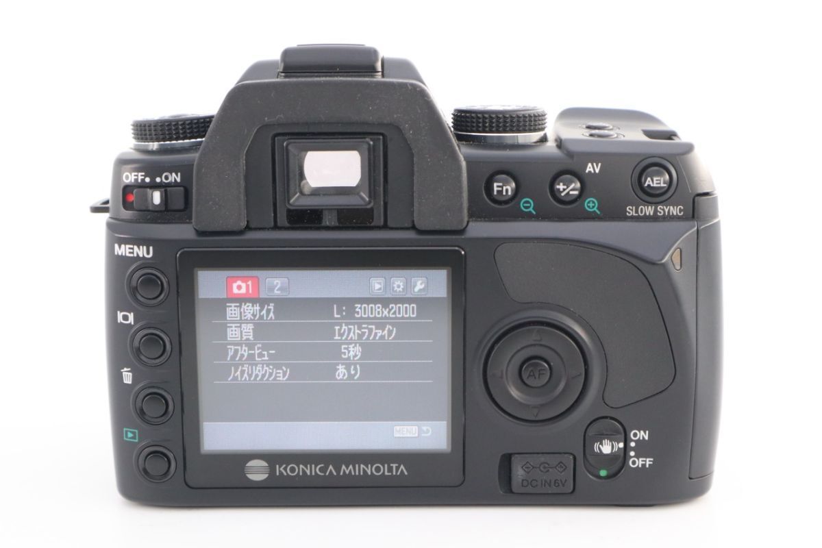 コニカミノルタ　α sweet didital KONICA MINOLTA α Sweet DIGITAL ブラックボディ コニカミノルタ