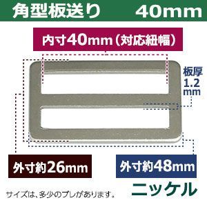 角型板送り
