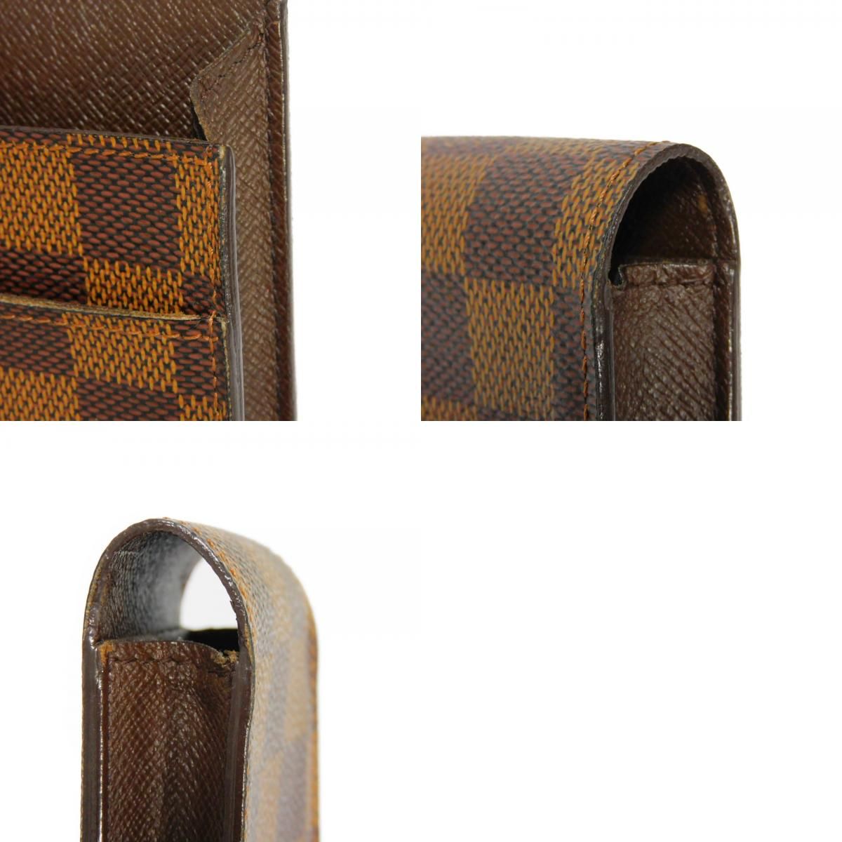 LOUIS VUITTON ルイ・ヴィトン エテュイ シガレット ロゴ ブラウン