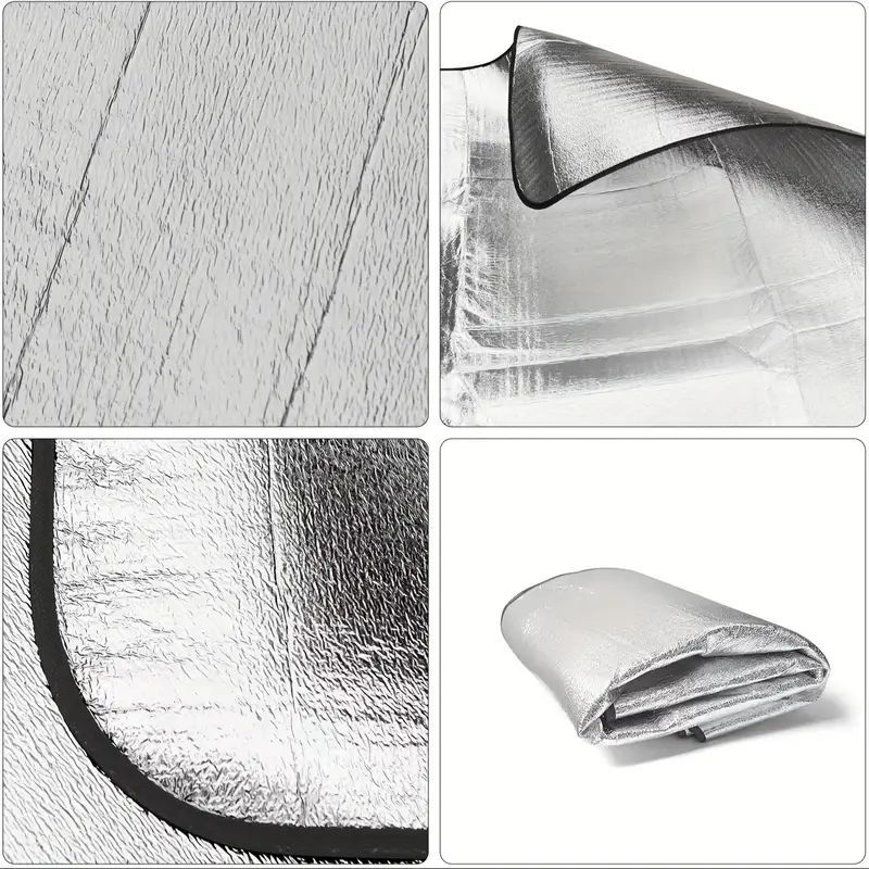 キャンプ用マット 150x200cm テント用マットレス キャンプ用マット 防水アルミ 折りたたみ式ピクニックビーチパッド アウトドアお出かけマット防水ポータブルキャンプテントマット　ハイキング　キャンプ　アルミシート