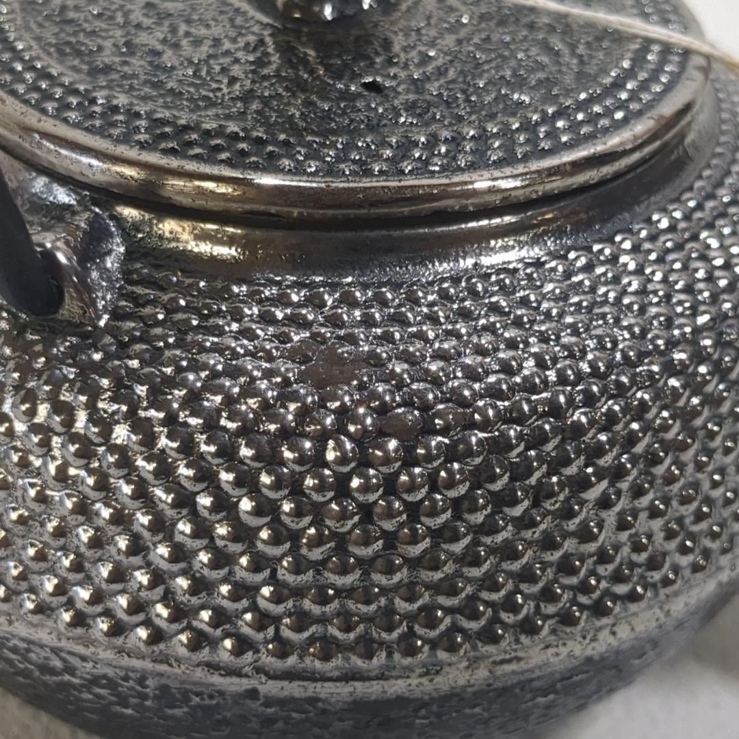 南部鉄器 砂鉄急須瓶 岩鋳 清茂 鉄瓶 共箱 タグ付き - メルカリ