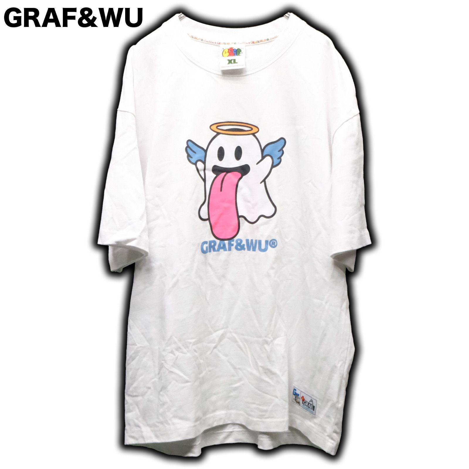 正規品】GRAF & WUゴースト トレーナー Mサイズ 白 正規品】GRAF & WU