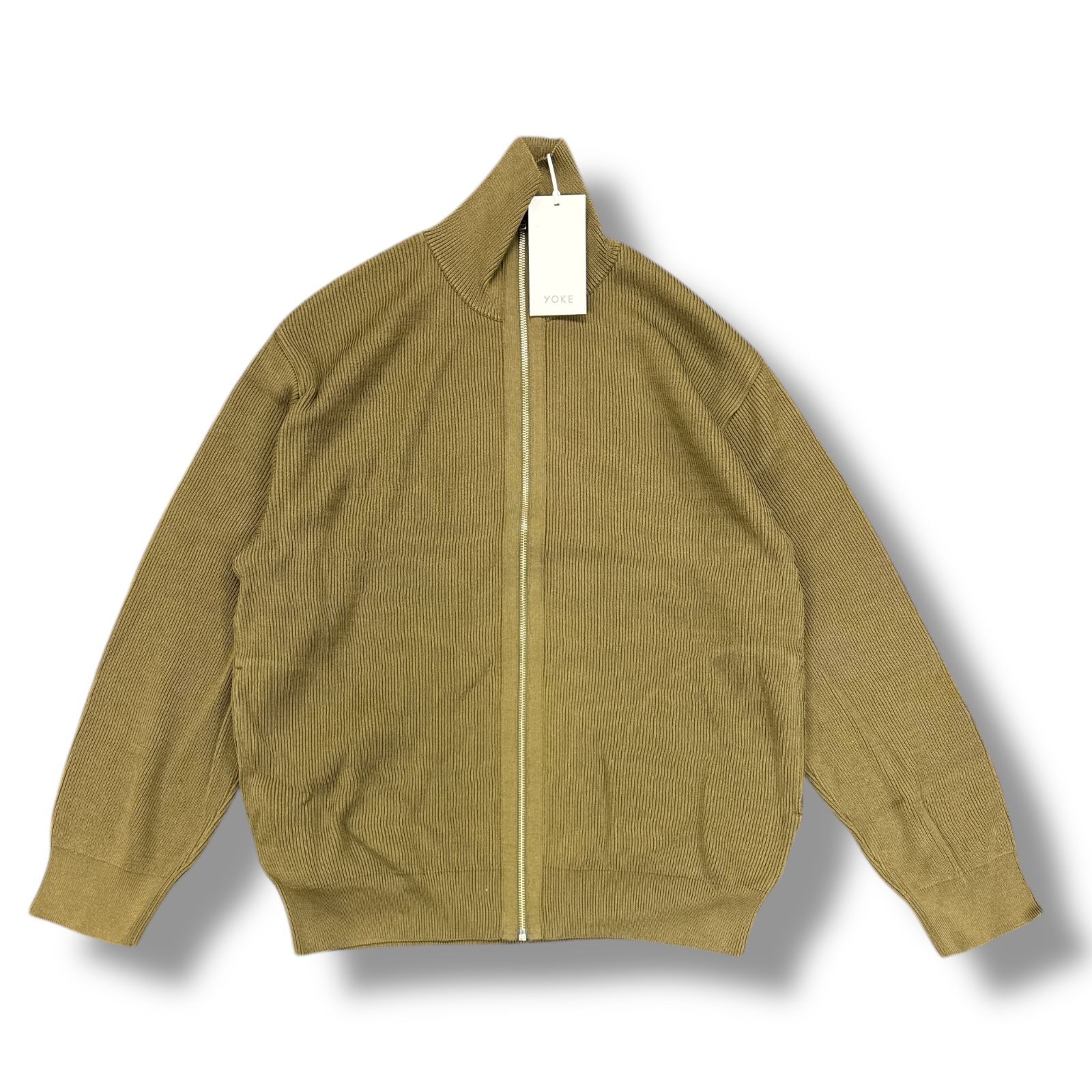YOKE RIB ZIP-UP CARDIGAN サイズ2 YOKE カーディガン サイズ2 RIB ZIP-UP CARDIGAN | YOKE(ヨーク