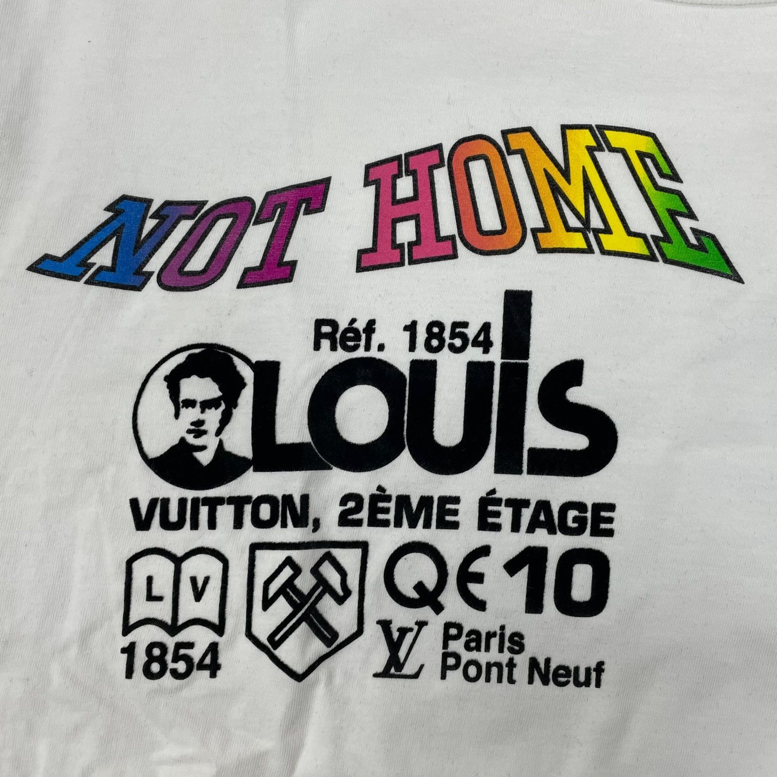 国内正規 LOUIS VUITTON 19SS Kansas Wind Print Tee RM191 LVO HGY96W