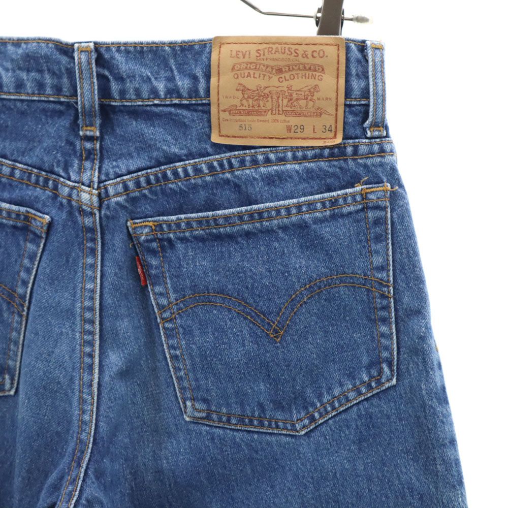 リーバイス 515 ストレートジーンズ ヴィンテージデニム USA製 W29 リーバイス 90s 515 オールド ストレートデニムパンツ W29