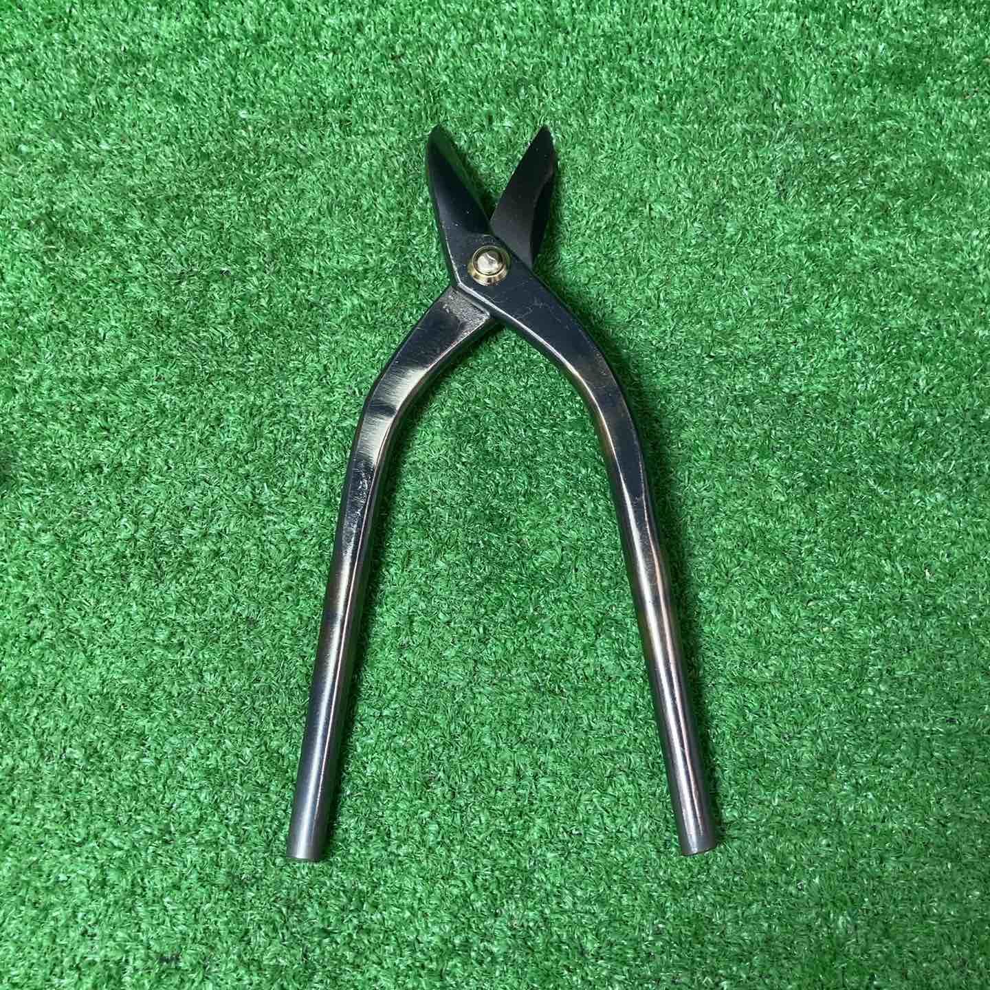 株式会社ツボタ 種光 板金鋏(金切鋏) 柳刃 240mm ステン用 安来鋼 SLD