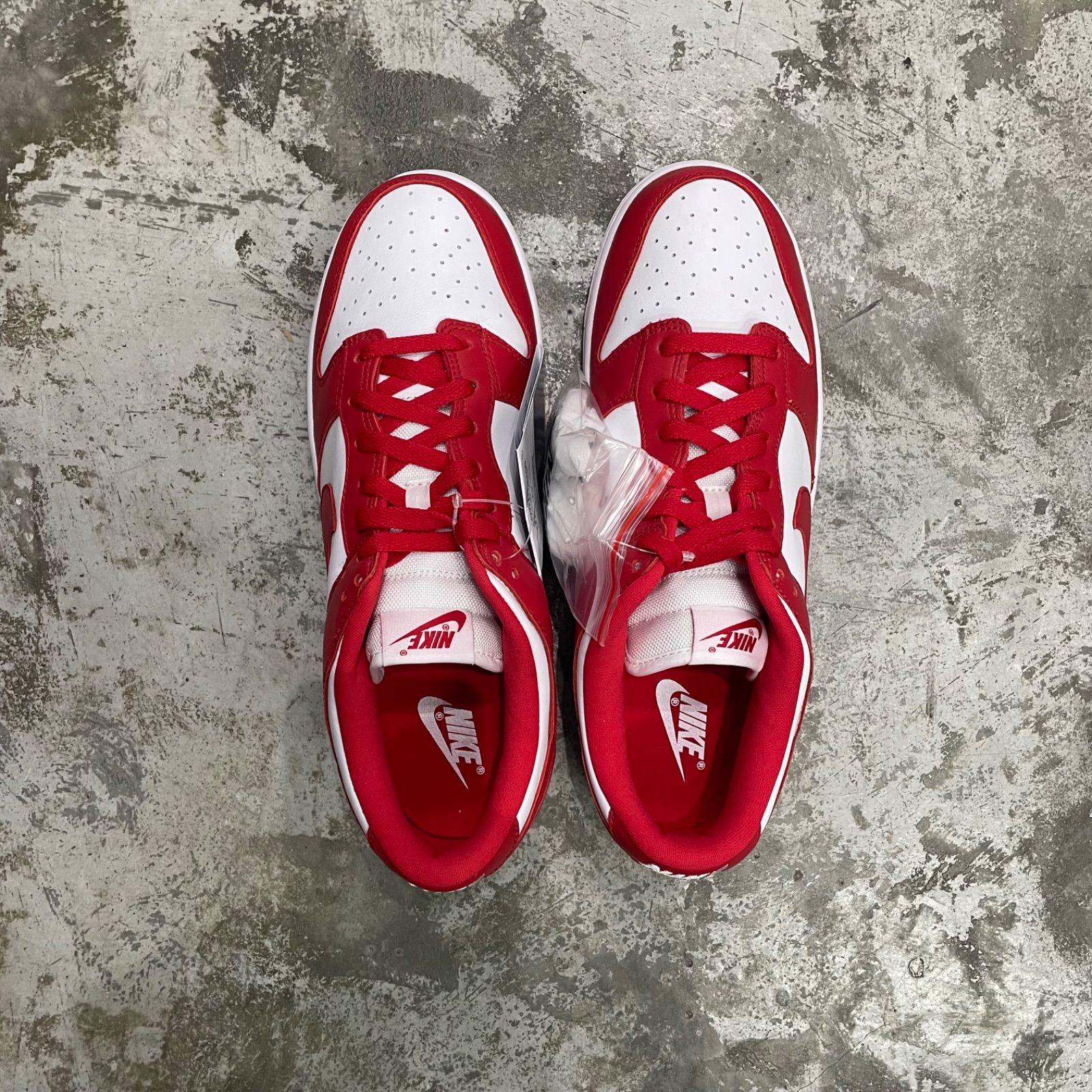 国内正規 未使用品 NIKE Dunk Low SP White and University Red ダンク 
