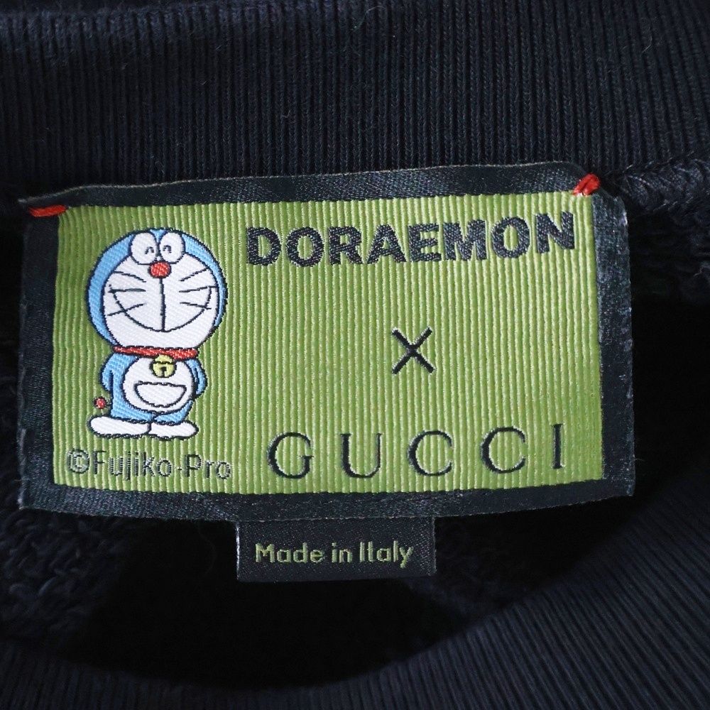 直営店購入、正規品、GUCCI×ドラえもん トレーナー(汚れあり) gucci （ グッチ ）× DORAEMON ( ドラえもん ) コラボ