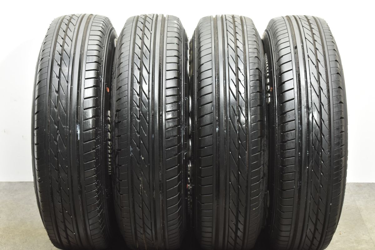 バリ溝 美品】デイトナ 15in 6.5J +25 PCD139.7 グッドイヤー イーグル