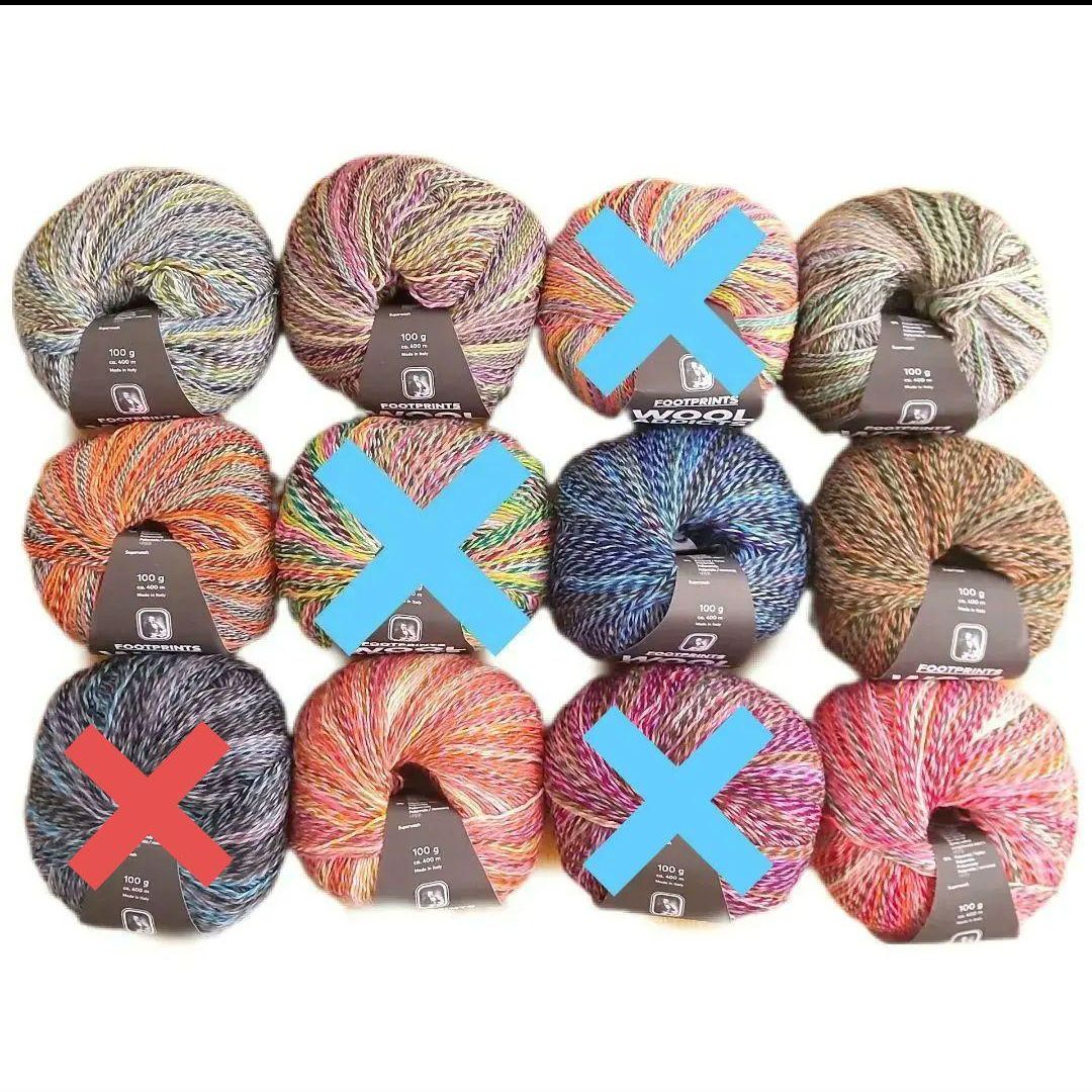 Lang yarns ラングヤーンズ Wool Addicts ソックヤーン 綿 - メルカリ
