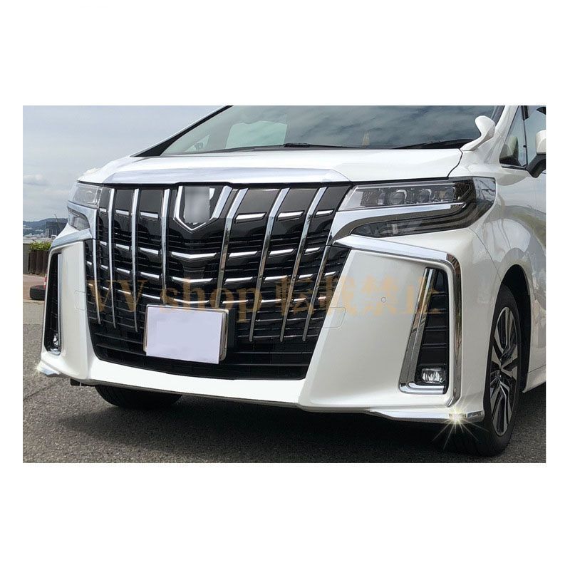 トヨタ アルファード フロントバンパー 傷防止コーナーガード