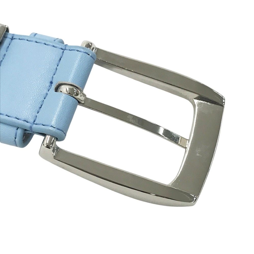 LE COQ GOLF ルコックゴルフ レザー ベルト ブルー系