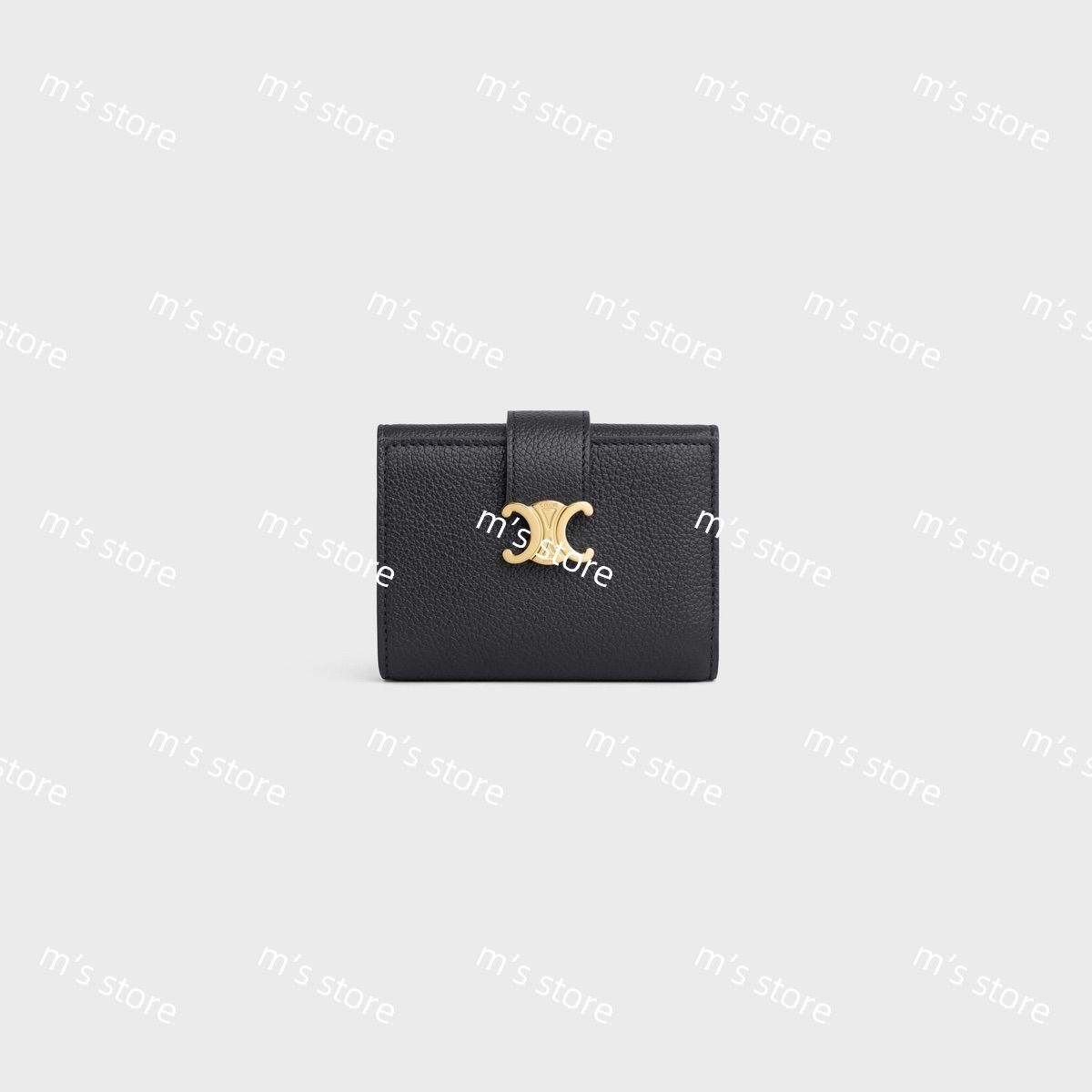 CELINE☆ファインウォレット ヴィクトワール ブラック CELINE】ファインウォレット CELINE ヴィクトワール 三つ折り