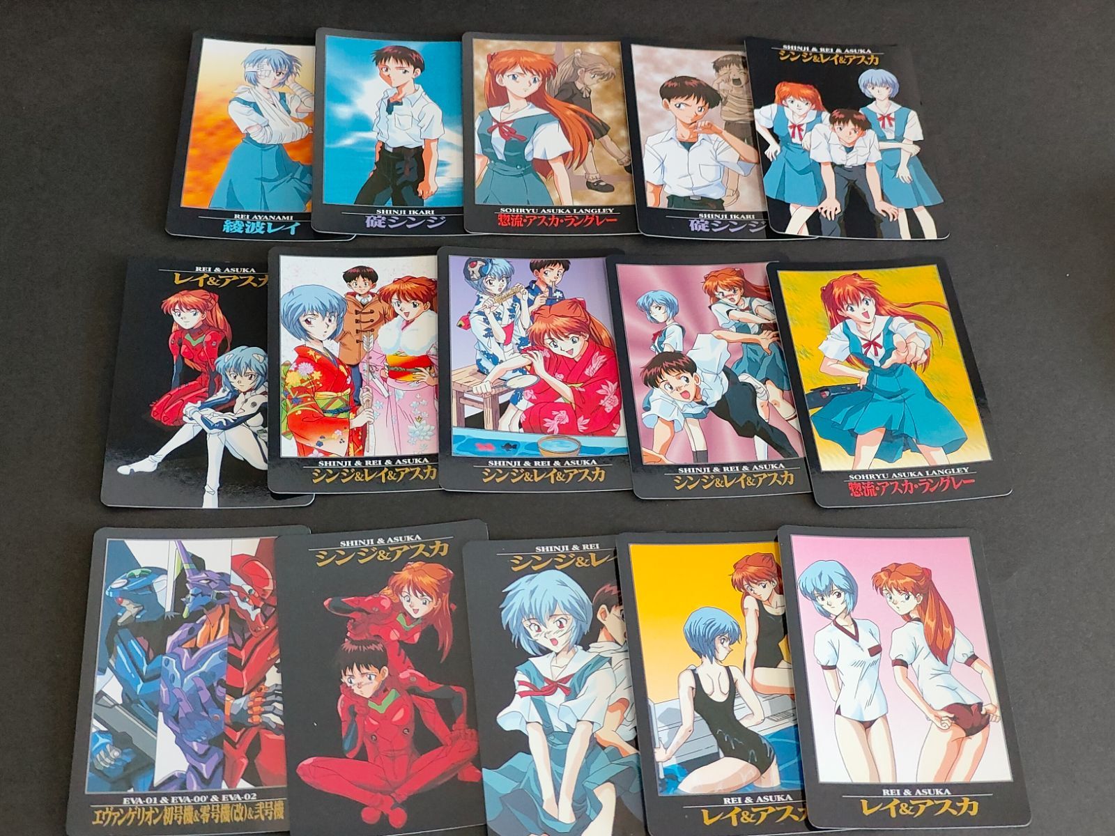 85種 エヴァンゲリオン カードダス まとめ セミコンプ 渚カヲル アスカ