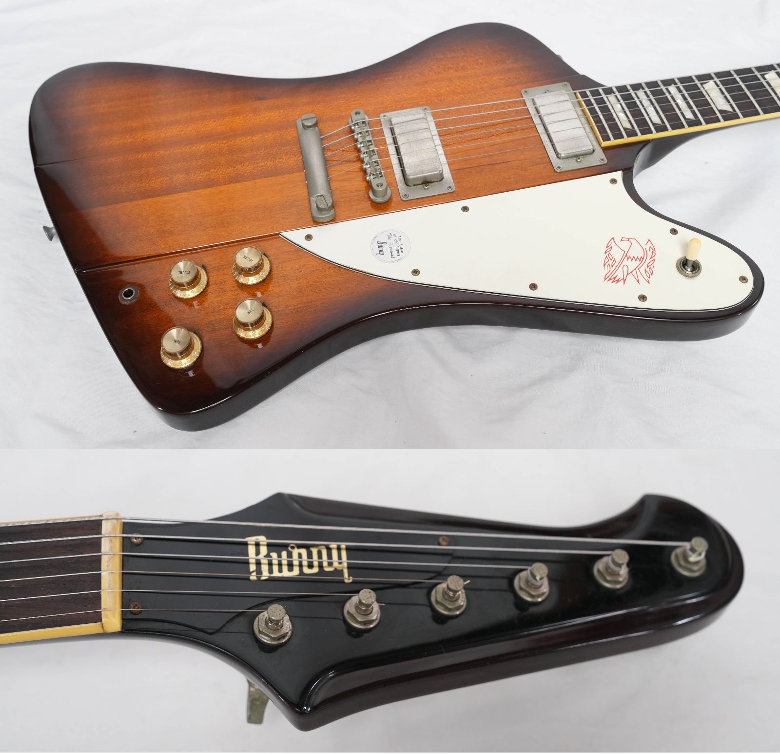 ギター Burny Firebird 1980s Burny Firebird V Vintage Electric