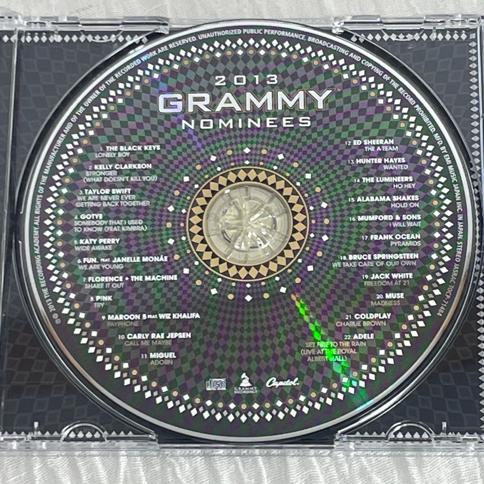 オムニバス｜2013 GRAMMYⓇ NOMINEES（国内盤）｜中古CD☆売り切れ御免