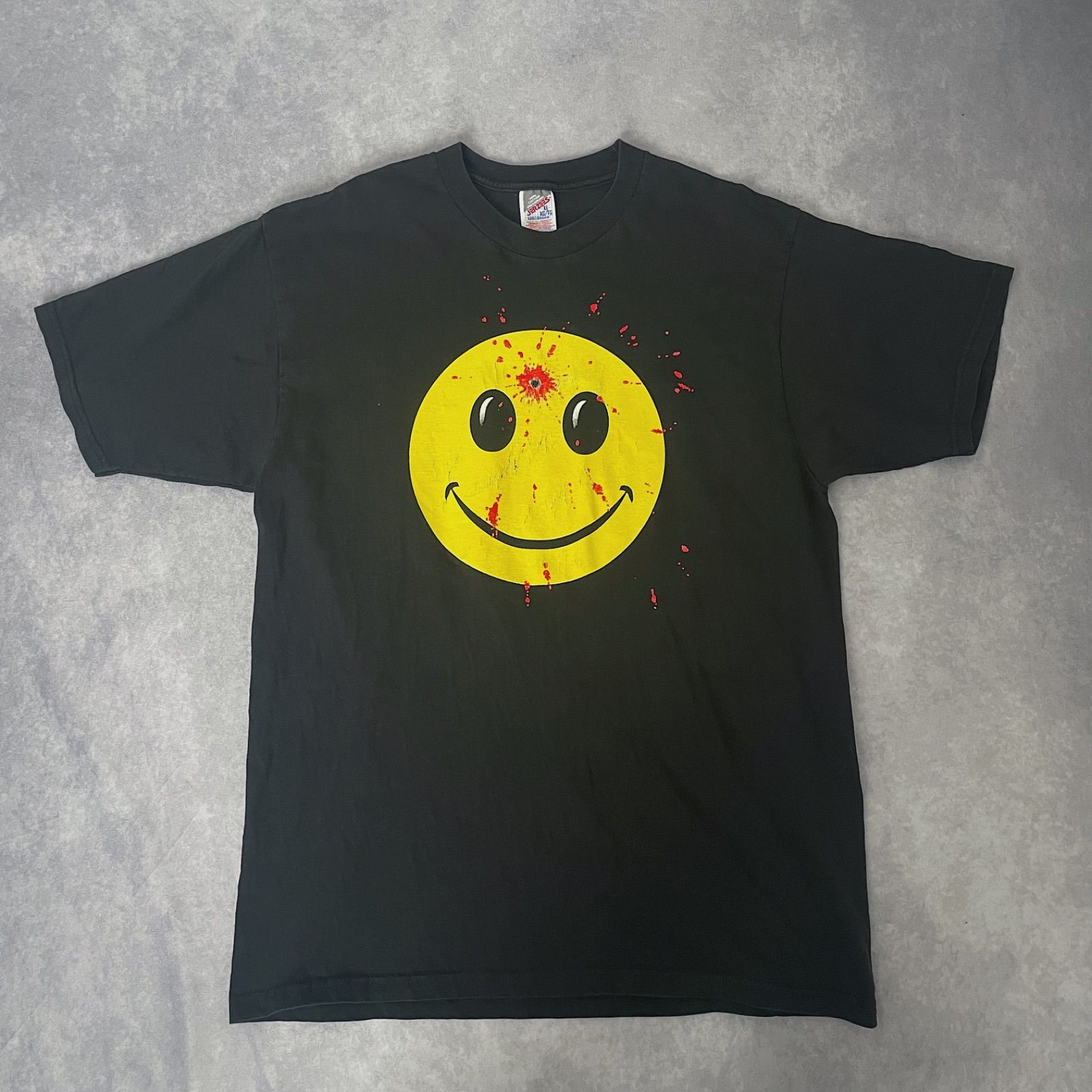 90s Tシャツ ぶち抜きスマイル スマイル ぶち抜き ヴィンテージ 古着 - メルカリ