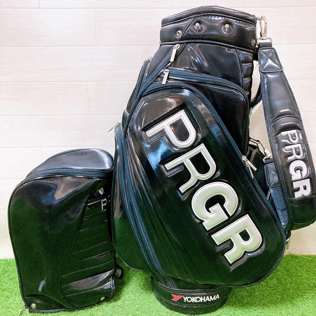 5.プロギア 3点式 高級キャディーバッグ ゴルフクラブケース 保冷