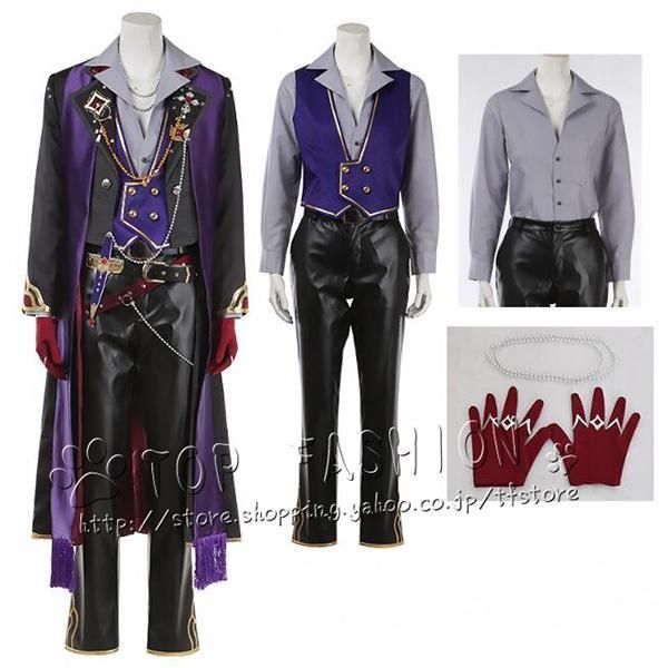 あんさんぶるスターズ! 朔間零 風 cosplay衣装 ウィッグ 靴 道具別売り