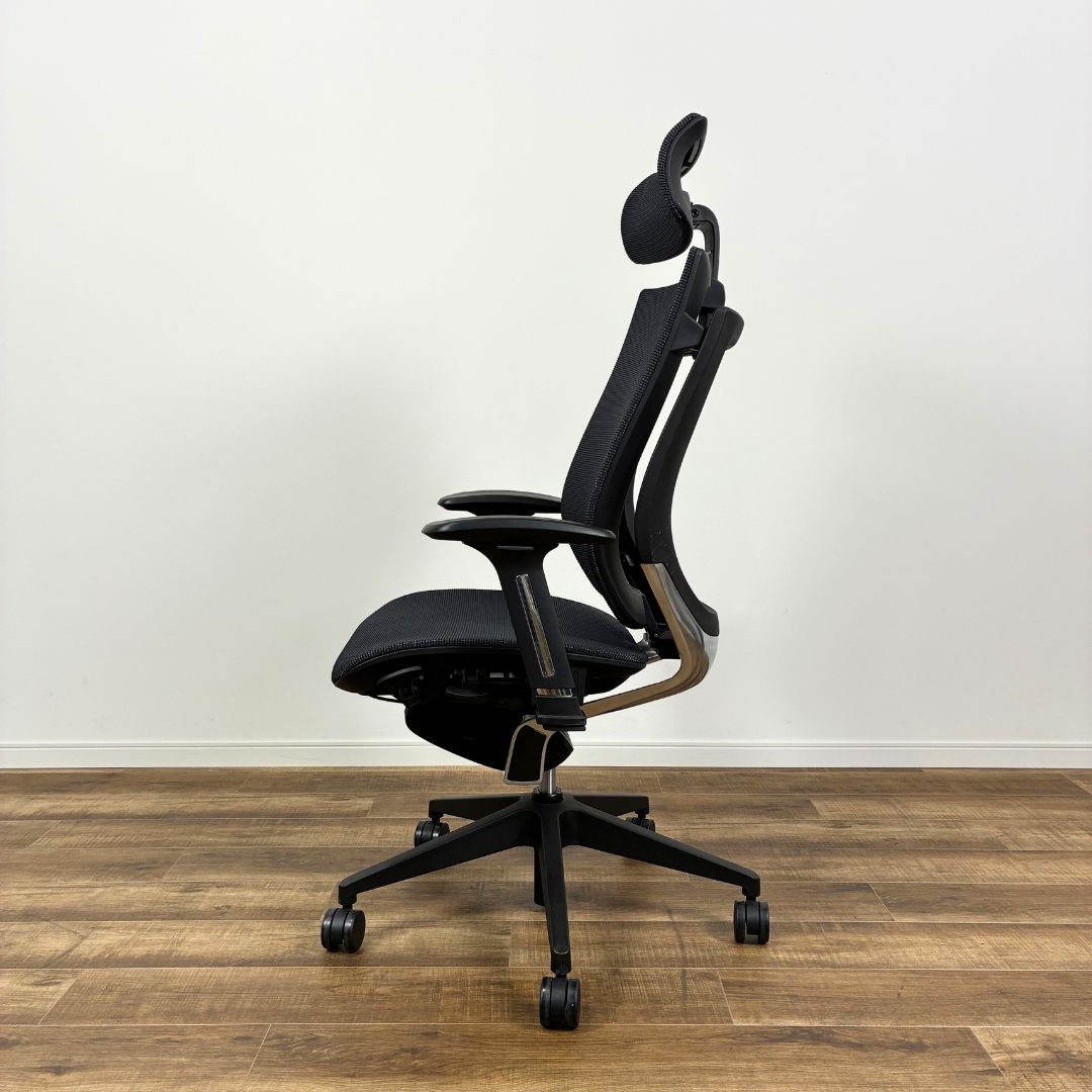 【超特価SALE開催中！】 IRIS CHITOSE VIGOR EXE アイリスチトセ オフィスチェア ヘッドレスト メッシュ 可動肘