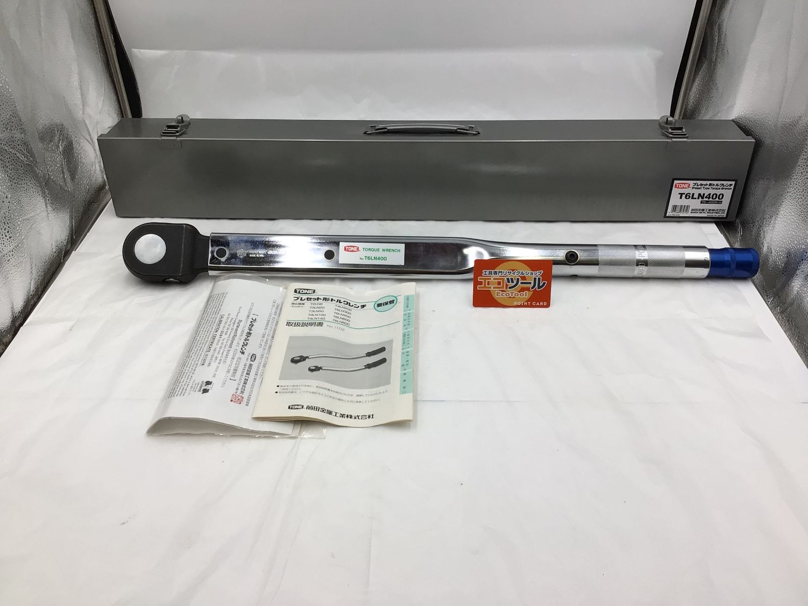 TONE|トネ プレセット形トルクレンチ T6LN400 ITB2S22GPZ1A エコツール半田店 M01