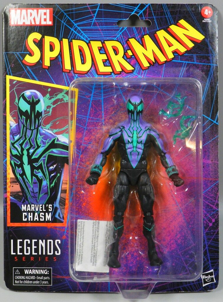 HASBRO (VINTAGE RETRO) SPIDER MAN MARVELS CHASM 6インチ