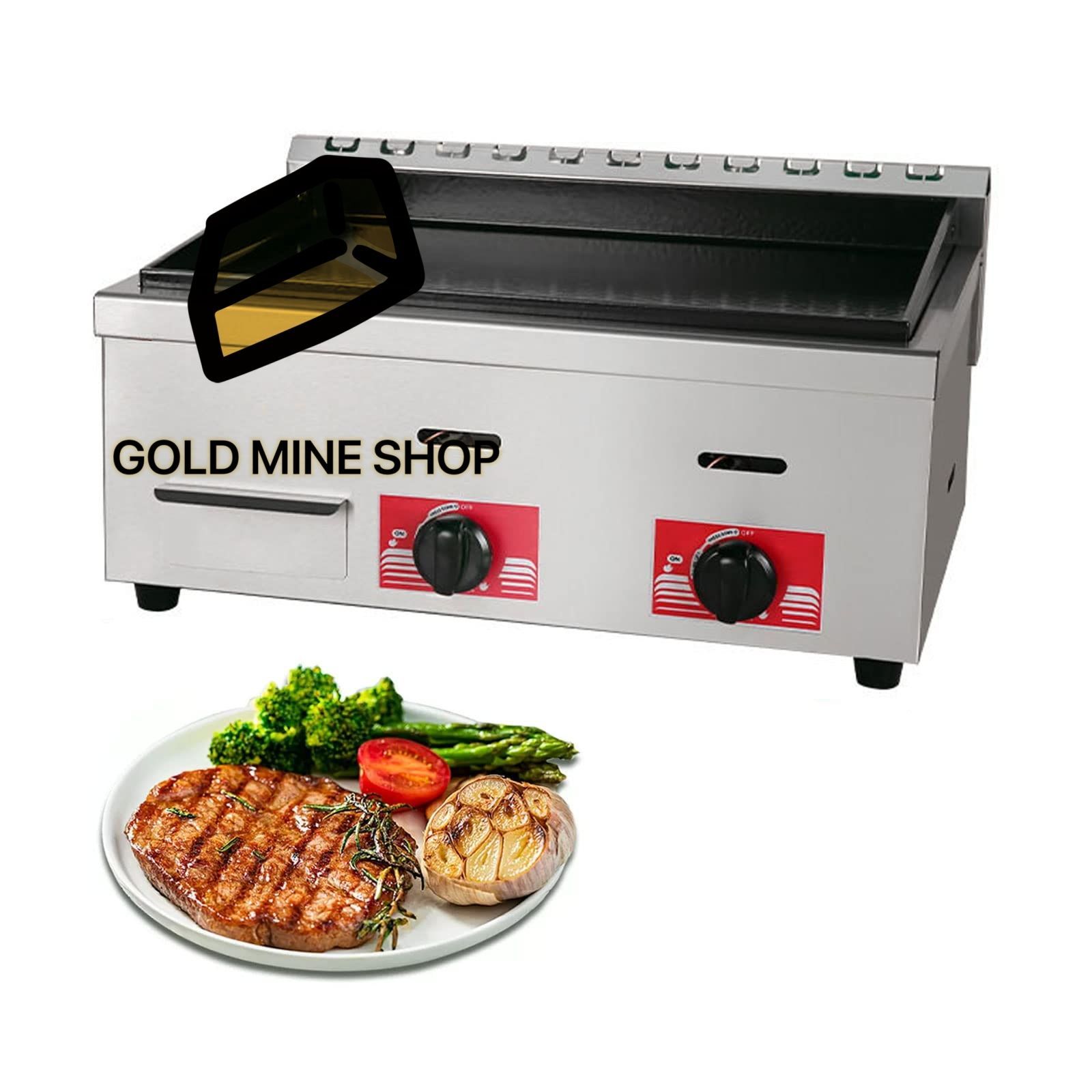 新品 業務用 グリドル LPガス 鉄板焼器 TS-75 祭り 屋台 ⑶ 新品 業務