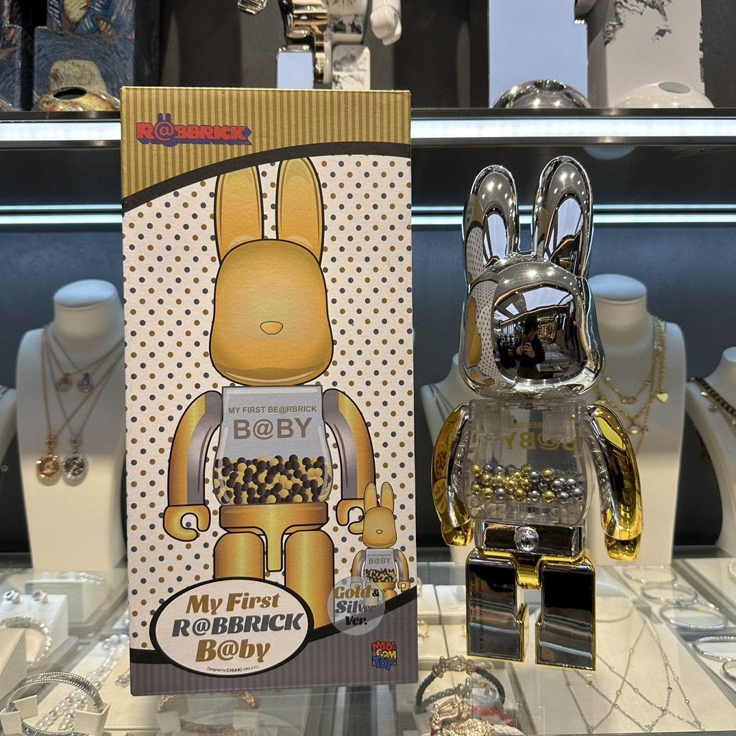 R@RBRICK MY FIRST B@BY gold&Silver（MY FIRST BE@RBRICK B@BY