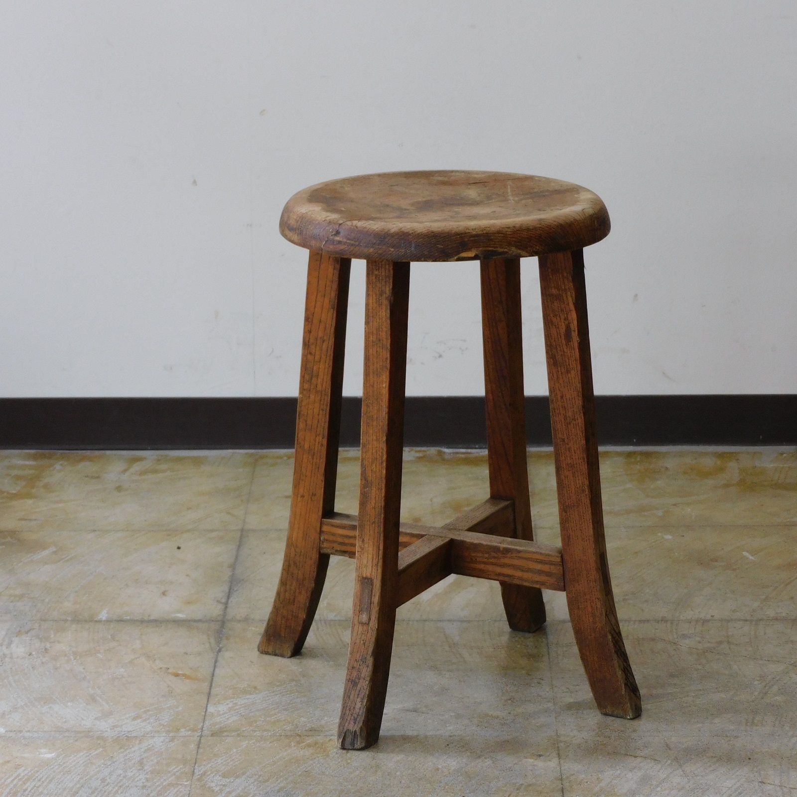 美品 1点物 欅 けやき スツール 置台にもなります 【公式通販】