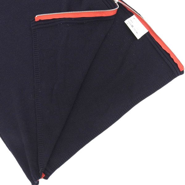 ◆美品◆ コムデギャルソン COMME des GARCONS サイドZIP ニット ネイビー レディース sizeS RI-N001 AD2021 2022SS [Y03015] ◇美品◇ コムデギャルソン COMME des GARCONS サイドZIP ニット