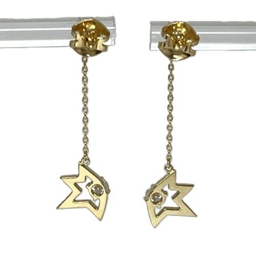 TASAKI コメット プラス ピアス　YG TASAKI タサキ コメット プラス ソロ ピアス EID-4343-18KYG